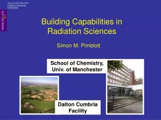Building Capabilities in Radiation Sciences
