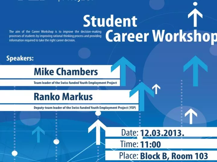 students career workshop mike chambers ranko marku