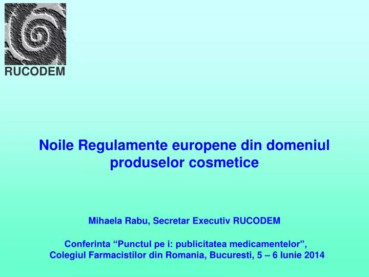 noile regulamente europene din domeniul produselor cosmetice