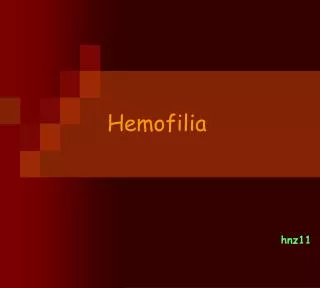 hemofilia