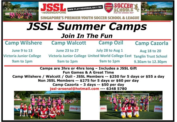 jssl summer camps join in the fun