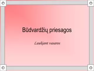 b dvar d i priesagos