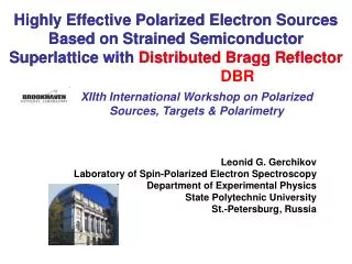 XIIth International Workshop on Polarized Sources, Targets &amp; Polarimetry