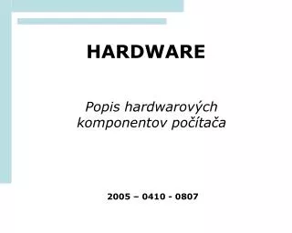 hardware