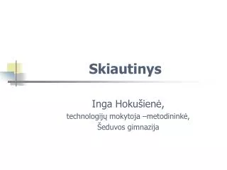 skiautinys
