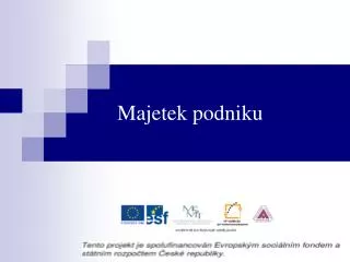majetek podniku