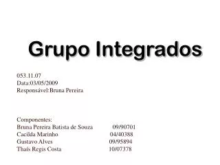 grupo integrados