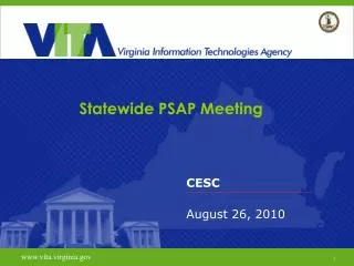 Statewide PSAP Meeting