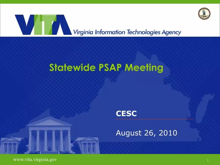 statewide psap meeting