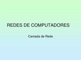 redes de computadores