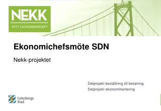 nekk projektet