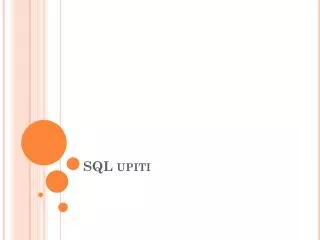 sql upiti