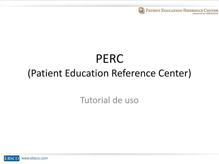 perc patient education reference center