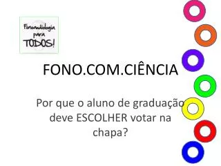 fono com ci ncia