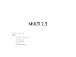 MULTI 2.3 - slide 1