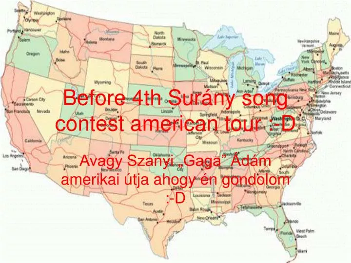 before 4th sur ny song contest american tour d