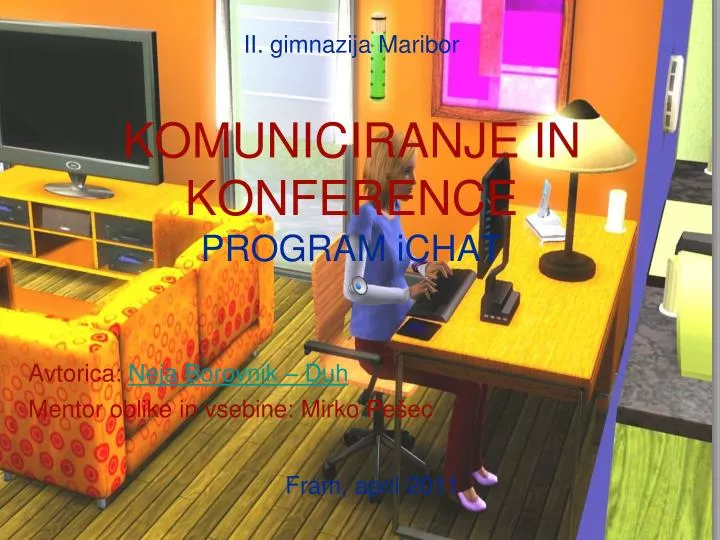 ii gimnazija maribor komuniciranje in konference program ichat