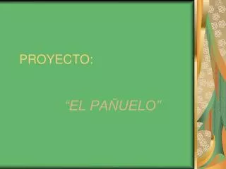 proyecto