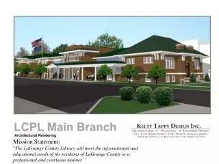 LaGrange County Public Library Overview and History of the Library