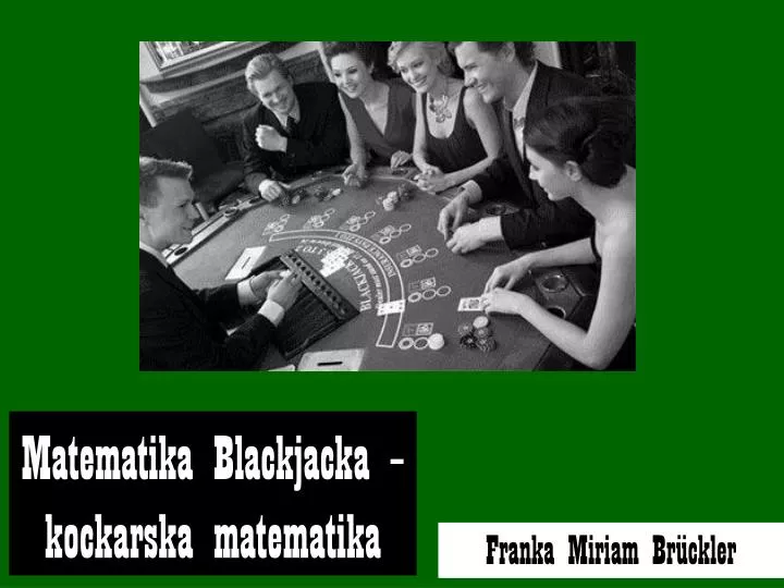 matematika blackjacka kockarska matematika