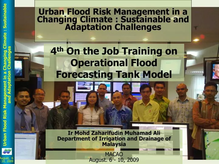urban flood risk management in a changing climate sustainable and adaptation challenges