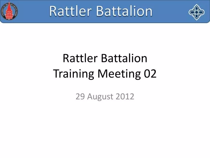 rattler battalion training meeting 02