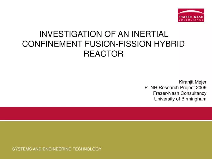 investigation of an inertial confinement fusion fission hybrid reactor