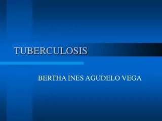 tuberculosis