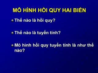 m h nh h i quy hai bi n