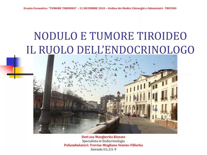 nodulo e tumore tiroideo il ruolo dell endocrinologo