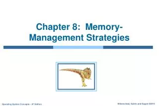 chapter 8 memory management strategies