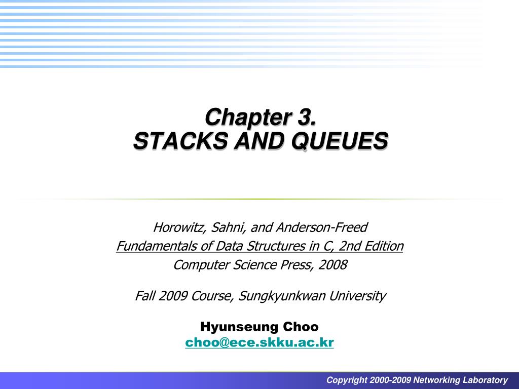 PPT - Chapter 3. STACKS AND QUEUES PowerPoint Presentation, free ...