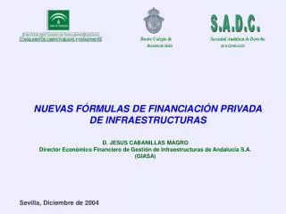 nuevas f rmulas de financiaci n privada de infraestructuras