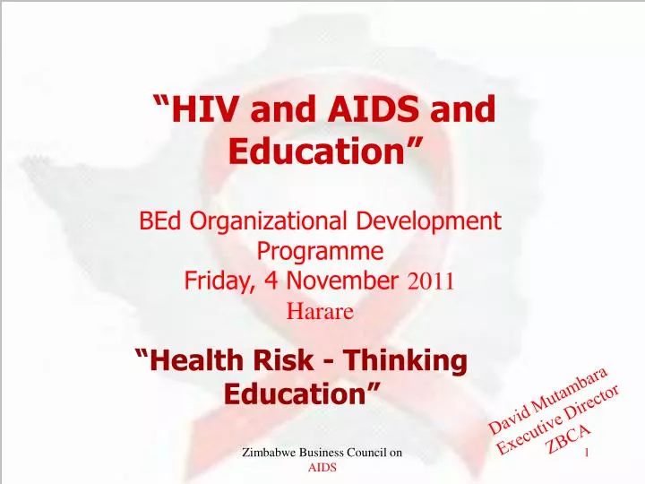 hiv and aids and education