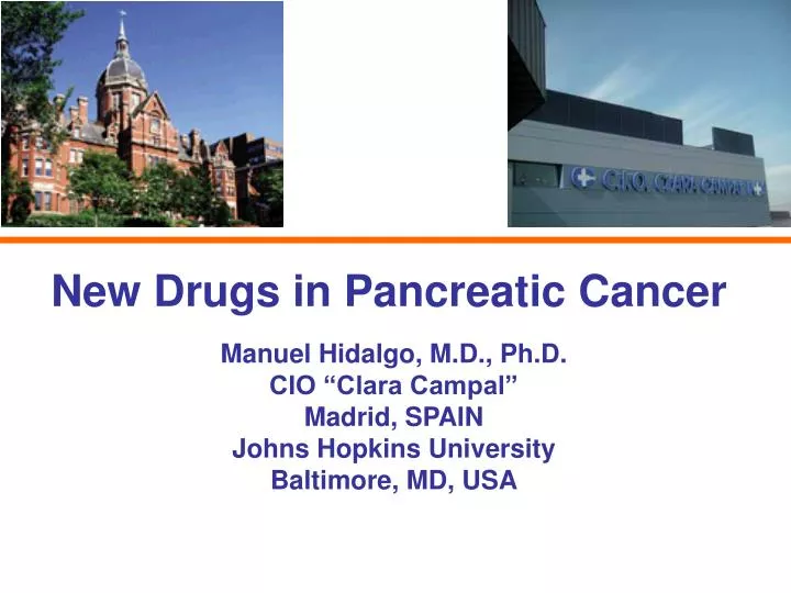 new drugs in pancreatic cancer