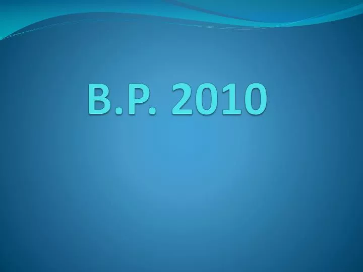 b p 2010