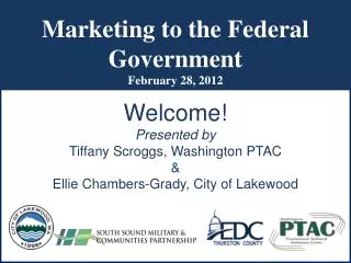 Marketing to the Federal Government February 28, 2012