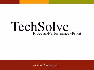TechSolve