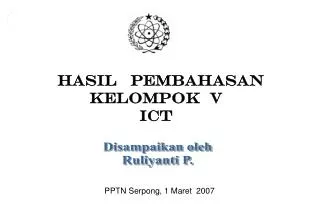pptn serpong 1 maret 2007