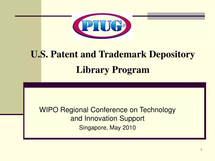 u s patent and trademark depository library program