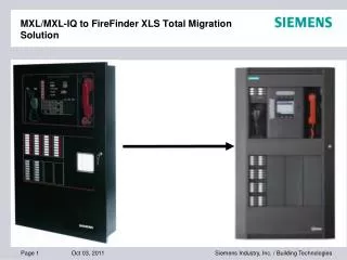 MXL/MXL-IQ to FireFinder XLS Total Migration Solution