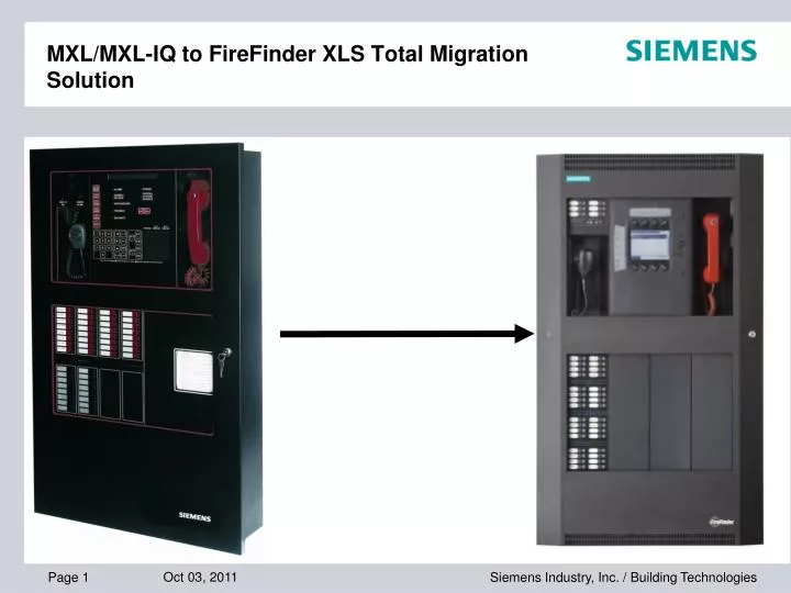 mxl mxl iq to firefinder xls total migration solution