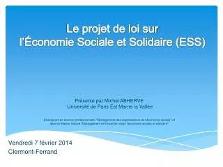 vendredi 7 f vrier 2014 clermont ferrand