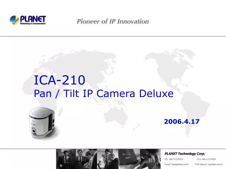 ica 210 pan tilt ip camera deluxe