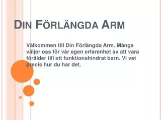 din f rl ngda arm