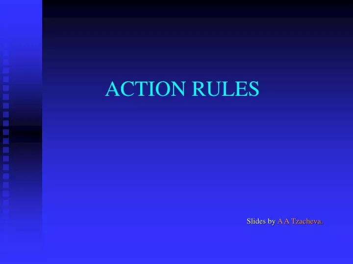 action rules