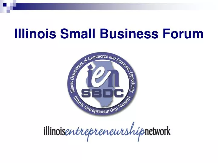illinois small business forum