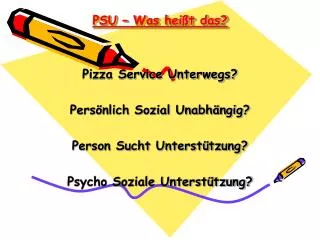 psu was hei t das