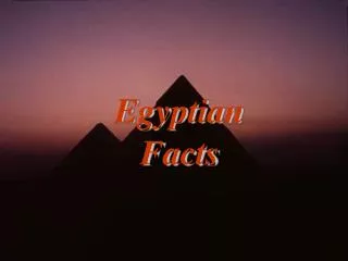 Egyptian Facts