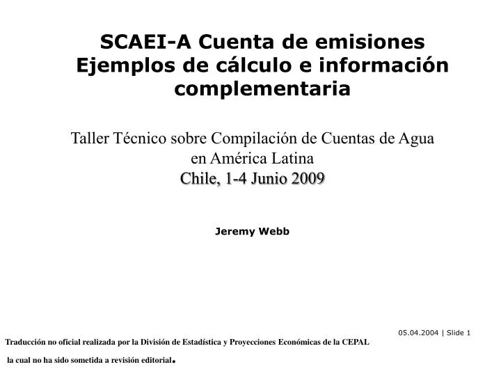 scaei a cuenta de emisiones ejemplos de c lculo e informaci n complementaria